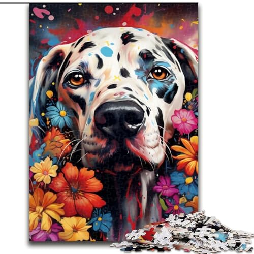 Puzzle 1000 Teile für Erwachsene Dalmatiner aus Holz, perfekte Dekoration für Zuhause oder das Büro, 50x75cm für Geburtstage, Feiertage, Weihnachten, Halloween Puzzle 1000 Teile für Erwachsene Dalmatiner aus Holz, perfekte Dekoration für Zuhause oder das Büro, 50x75cm für Geburtstage, Feiertage, Weihnachten, Halloween von LiJianXXE