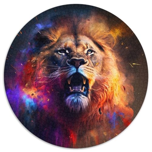 Puzzle 1000 Teile für Erwachsene Fantasy-Löwe-Puzzles für Erwachsene Geburtstagsgeschenkidee, anspruchsvolles Denkspiel 67,5 x 67,5 cm Puzzle 1000 Teile für Erwachsene Fantasy-Löwe-Puzzles für Erwachsene Geburtstagsgeschenkidee, anspruchsvolles Denkspiel 67,5 x 67,5 cm von LiJianXXE