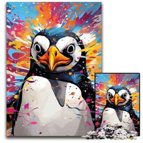 Puzzle 1000 Teile für Erwachsene Pinguin-Puzzle für Erwachsene, schwieriges Denkspiel für Jugendliche, 50x75cm/19,68x29,52 Zoll Puzzle 1000 Teile für Erwachsene Pinguin-Puzzle für Erwachsene, schwieriges Denkspiel für Jugendliche, 50x75cm/19,68x29,52 Zoll von LiJianXXE