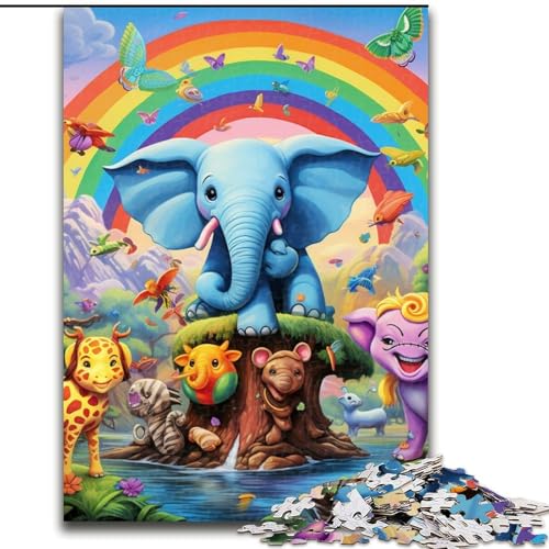 Puzzle 1000 Teile für Erwachsene Tierwelt aus Holz, mit interaktivem Familienspiel, Kinder ab 14 Jahren, 50x75cm, Weihnachten oder Geburtstage Puzzle 1000 Teile für Erwachsene Tierwelt aus Holz, mit interaktivem Familienspiel, Kinder ab 14 Jahren, 50x75cm, Weihnachten oder Geburtstage von LiJianXXE