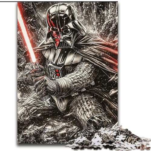 Puzzle 1000 Teile für Teenager, Krieger, Geschenke für Kinder ab 14 Jahren, Lernspiel, Herausforderung, Spielzeug, Geschenk zum Geburtstag (Größe 50x75cm) von LiJianXXE