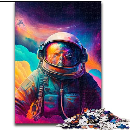 Puzzle für Erwachsene, 1000 Astronauten aus Holz, Eltern, Partner, Freunde – ab 14 Jahren, 50x75cm, Geburtstagsparty für Männer und Frauen Puzzle für Erwachsene, 1000 Astronauten aus Holz, Eltern, Partner, Freunde – ab 14 Jahren, 50x75cm, Geburtstagsparty für Männer und Frauen von LiJianXXE