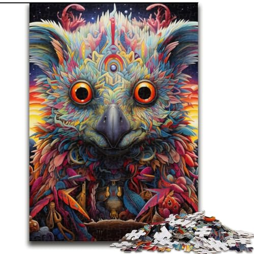 Puzzle für Erwachsene, 1000 Teile, Art Koalas-Puzzle, aus Pappe, Geburtstage, Weihnachten, Halloween, Thanksgiving, Ostern, 1000 Teile(26x38cm) von LiJianXXE