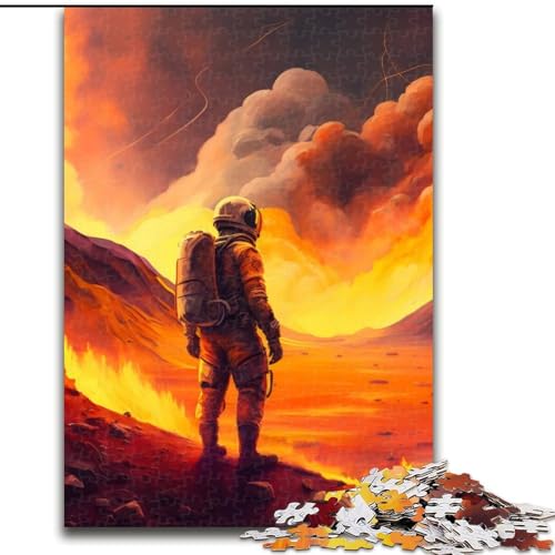 Puzzle für Erwachsene, 1000 Teile, Astronaut, aus Holz, ideal als Dekoration für Zuhause und Büro, Geburtstag, 50x75cm, Geburtstagsparty für Männer und Frauen Puzzle für Erwachsene, 1000 Teile, Astronaut, aus Holz, ideal als Dekoration für Zuhause und Büro, Geburtstag, 50x75cm, Geburtstagsparty für Männer und Frauen von LiJianXXE