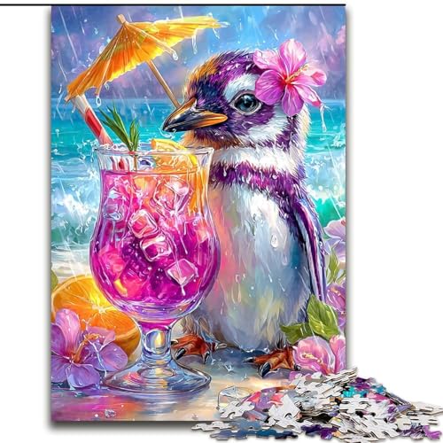 Puzzle für Erwachsene, 1000 Teile, Baby-Pinguin, Lernspiele, Heimdekoration, ganze Familie (Größe 50x75cm) von LiJianXXE
