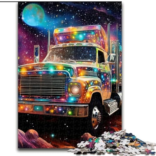 Puzzle für Erwachsene, 1000 Teile, Fantasy-Truck-Puzzle aus Pappe, anspruchsvolles Denkspiel für Teenager, Spaß für den Familienspieleabend, 1000 Teile(26x38cm) von LiJianXXE