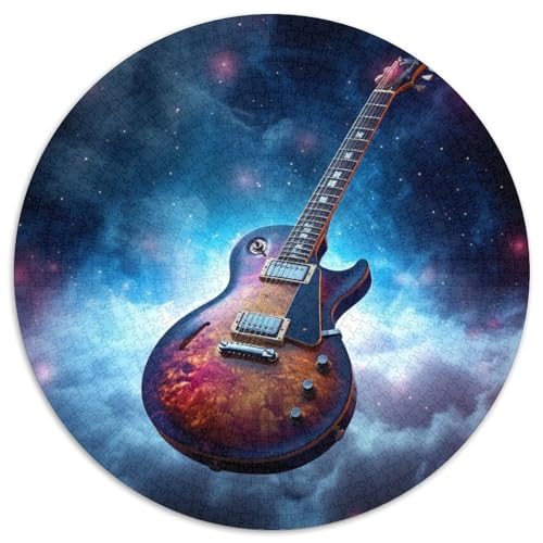 Puzzle für Erwachsene, 1000 Teile, Galaxie-Gitarre, 1000-teiliges rundes Puzzle, DIY-Dekoration, Gehirn-Herausforderung, für Erwachsene, Familie, 67,5 x 67,5 cm Puzzle für Erwachsene, 1000 Teile, Galaxie-Gitarre, 1000-teiliges rundes Puzzle, DIY-Dekoration, Gehirn-Herausforderung, für Erwachsene, Familie, 67,5 x 67,5 cm von LiJianXXE