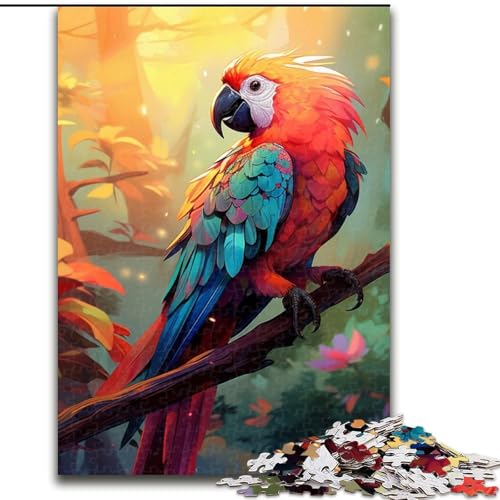 Puzzle für Erwachsene, 1000 Teile, Kunstpapagei, aus Holz, für Teenager ab 14 Jahren, Heimdekoration, 50x75cm, spannende Aktivität für den Familienspieleabend Puzzle für Erwachsene, 1000 Teile, Kunstpapagei, aus Holz, für Teenager ab 14 Jahren, Heimdekoration, 50x75cm, spannende Aktivität für den Familienspieleabend von LiJianXXE