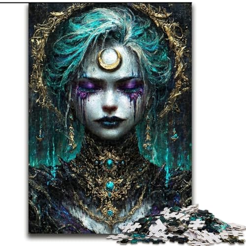 Puzzle für Erwachsene, 1000 Teile, Mystischer Naturgeist, Spiele, Spielzeug, Geschenk, einzigartige Geburtstags- und Geschenkideen für Kinder ab 14 Jahren (Größe 26x38cm) von LiJianXXE