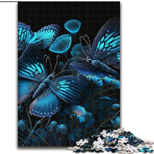Puzzle für Erwachsene, 1000 Teile, Schmetterlingskunst aus Holz, geeignet für Geburtstage, Halloween, Erntedankfest, Ostern, 50x75cm, Geburtstagsfeier für Männer und Frauen Puzzle für Erwachsene, 1000 Teile, Schmetterlingskunst aus Holz, geeignet für Geburtstage, Halloween, Erntedankfest, Ostern, 50x75cm, Geburtstagsfeier für Männer und Frauen von LiJianXXE