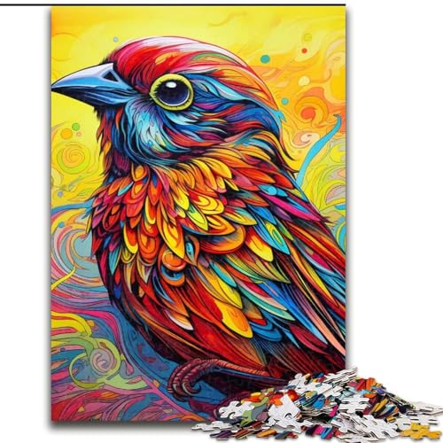 Puzzle für Erwachsene, 1000 Teile, Spatz, aus Holz, für Teenager ab 14 Jahren, Heimdekoration, 50x75cm, spannende Aktivität für den Familienspieleabend Puzzle für Erwachsene, 1000 Teile, Spatz, aus Holz, für Teenager ab 14 Jahren, Heimdekoration, 50x75cm, spannende Aktivität für den Familienspieleabend von LiJianXXE