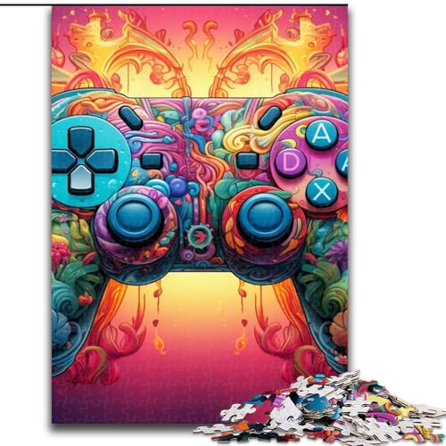 Puzzle für Erwachsene, 1000 Teile, farbenfrohes Kunstspiel aus Holz, geeignet für Geburtstage, Halloween, Thanksgiving, Ostern, 50x75cm, Geburtstagsfeier für Männer und Frauen Puzzle für Erwachsene, 1000 Teile, farbenfrohes Kunstspiel aus Holz, geeignet für Geburtstage, Halloween, Thanksgiving, Ostern, 50x75cm, Geburtstagsfeier für Männer und Frauen von LiJianXXE