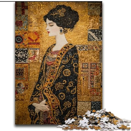 Puzzle für Erwachsene, 1000 Teile, schönes Mädchen, Spiele, Spielzeug, Geschenk, einzigartige Geburtstags- und Geschenkideen für Kinder ab 14 Jahren (Größe 50x75cm) von LiJianXXE