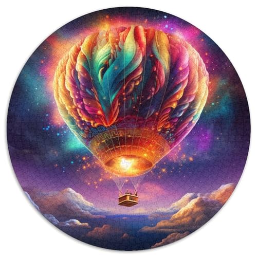 Puzzle für Erwachsene, 1000-teiliges Galaxie-Heißluftballon-Puzzle für Erwachsene, perfekt für Halloween, Weihnachten, Geburtstagsgeschenk, 67,5 x 67,5 cm Puzzle für Erwachsene, 1000-teiliges Galaxie-Heißluftballon-Puzzle für Erwachsene, perfekt für Halloween, Weihnachten, Geburtstagsgeschenk, 67,5 x 67,5 cm von LiJianXXE