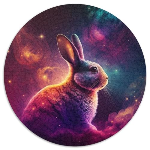 Puzzle für Erwachsene, 1000-teiliges Kaninchen-Kunstpuzzle für Erwachsene, perfekt für Halloween, Weihnachten, Geburtstagsgeschenk, 67,5 x 67,5 cm Puzzle für Erwachsene, 1000-teiliges Kaninchen-Kunstpuzzle für Erwachsene, perfekt für Halloween, Weihnachten, Geburtstagsgeschenk, 67,5 x 67,5 cm von LiJianXXE