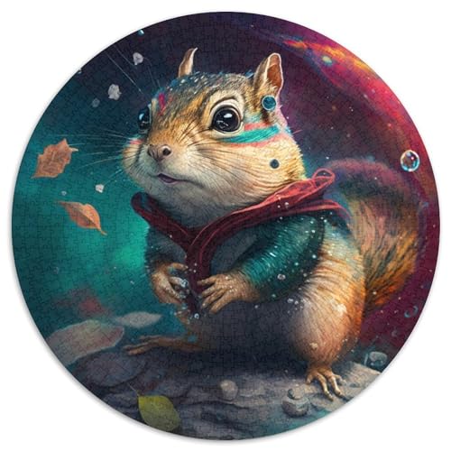 Puzzle für Erwachsene, 1000-teiliges Streifenhörnchen-Puzzle für Erwachsene, perfekt für Halloween, Weihnachten, Geburtstagsgeschenk, 67,5 x 67,5 cm Puzzle für Erwachsene, 1000-teiliges Streifenhörnchen-Puzzle für Erwachsene, perfekt für Halloween, Weihnachten, Geburtstagsgeschenk, 67,5 x 67,5 cm von LiJianXXE