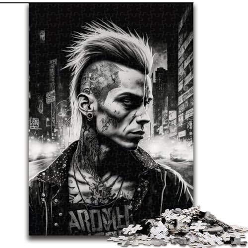 Puzzle für Erwachsene 1000 Street Punk aus Holz, Geschenk-DIY-Spaß, geeignet für die Dekoration von Zuhause, Wohnzimmer und Büro, 50x75cm, für interaktives Familienspiel Puzzle für Erwachsene 1000 Street Punk aus Holz, Geschenk-DIY-Spaß, geeignet für die Dekoration von Zuhause, Wohnzimmer und Büro, 50x75cm, für interaktives Familienspiel von LiJianXXE