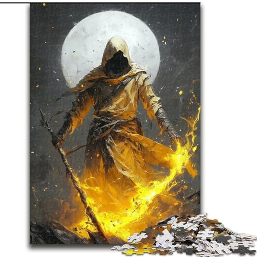 Puzzle für Erwachsene mit 1000 Teilen Der dunkle Ritter, Lernspiele, Heimdekoration, ganze Familie (Größe 50x75cm) von LiJianXXE