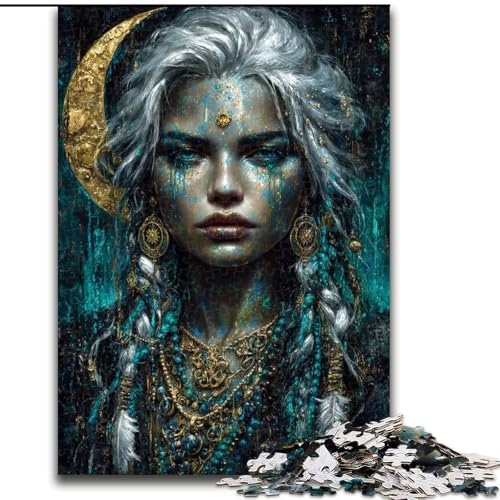 Puzzle für Erwachsene und Jugendliche Mystischer Naturgeist, für 14+ Anspruchsvolles Spiel als Geschenk für die ganze Familie und Freunde (Größe 50x75cm) von LiJianXXE