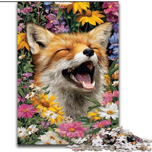 Puzzle für Teenager, 1000 Puzzles, Adler bei Sonnenuntergang, geeignet für Personen ab 14 Jahren, anspruchsvoll zu vervollständigen, Aber lustig und humorvoll, tolles Geschenk (Größe 50x75cm) von LiJianXXE