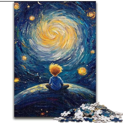 Puzzle für Teenager, 1000 Puzzles, Der kleine Prinz des Nachthimmels, geeignet für Personen ab 14 Jahren, anspruchsvoll zu vervollständigen, Aber lustig und humorvoll, tolles Geschenk (Größe 26x38cm) Puzzle für Teenager, 1000 Puzzles, Der kleine Prinz des Nachthimmels, geeignet für Personen ab 14 Jahren, anspruchsvoll zu vervollständigen, Aber lustig und humorvoll, tolles Geschenk (Größe 26x38cm) von LiJianXXE