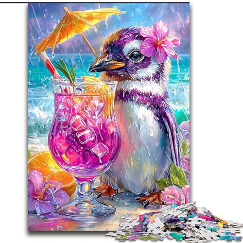 Puzzle für Teenager, 1000 Teile, Baby-Pinguin, für Kinder ab 14 Jahren, Lernspiel, Herausforderung, Spielzeug, Geschenk zum Geburtstag (Größe 26x38cm) von LiJianXXE