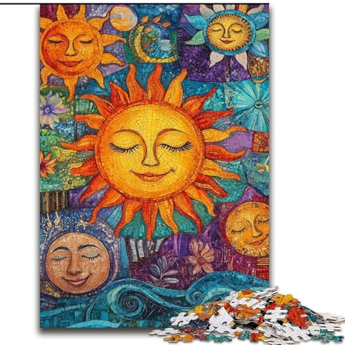 Puzzle für Teenager, 1000-teiliges Puzzle, Schweinchenkunst, Elefantenspielzeug, intellektuelles Spiel, Geburtstagsgeschenk, Geschenke, Wandkunst für Kinder ab 14 Jahren (Größe 50x75cm) von LiJianXXE