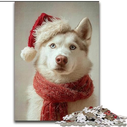 Puzzle für Teenager, 1000-teiliges Puzzle, Tier-Golden Retriever, Elefantenspielzeug, Denkspiel, Geburtstagsgeschenk, Geschenke, Wandkunst für Kinder ab 14 Jahren (Größe 26x38cm) von LiJianXXE