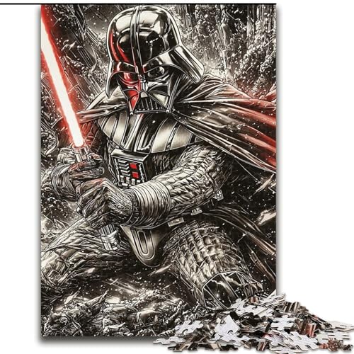 Puzzles für Erwachsene und Jugendliche, 1000-teiliges Puzzle Krieger, Lernspielzeug, einzigartige Geburtstags- und Geschenkideen für Kinder ab 14 Jahren (Größe 26x38cm) von LiJianXXE