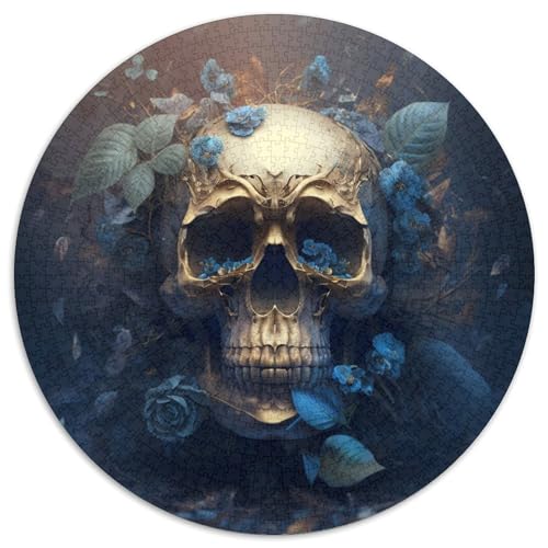 1000-teiliges Puzzle, wunderschöne Totenkopf-Puzzles für Erwachsene, anspruchsvolles Denkspiel für Teenager, Spaß für den Familienspieleabend, 67,5 x 67,5 cm 1000-teiliges Puzzle, wunderschöne Totenkopf-Puzzles für Erwachsene, anspruchsvolles Denkspiel für Teenager, Spaß für den Familienspieleabend, 67,5 x 67,5 cm von LiJianXXL