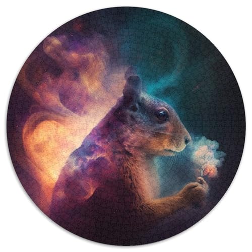 1000-teiliges Puzzle Eichhörnchen-Nebel für Erwachsene, anspruchsvolles Denkspiel für Teenager, Spaß für den Familienspieleabend, 67,5 x 67,5 cm 1000-teiliges Puzzle Eichhörnchen-Nebel für Erwachsene, anspruchsvolles Denkspiel für Teenager, Spaß für den Familienspieleabend, 67,5 x 67,5 cm von LiJianXXL