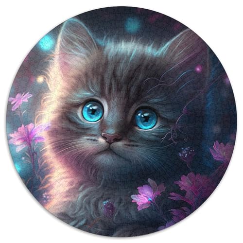 1000-teiliges Puzzle Fantasy Cat für Erwachsene, anspruchsvolles Denkspiel für Teenager, Spaß für den Familienspieleabend, 67,5 x 67,5 cm 1000-teiliges Puzzle Fantasy Cat für Erwachsene, anspruchsvolles Denkspiel für Teenager, Spaß für den Familienspieleabend, 67,5 x 67,5 cm von LiJianXXL