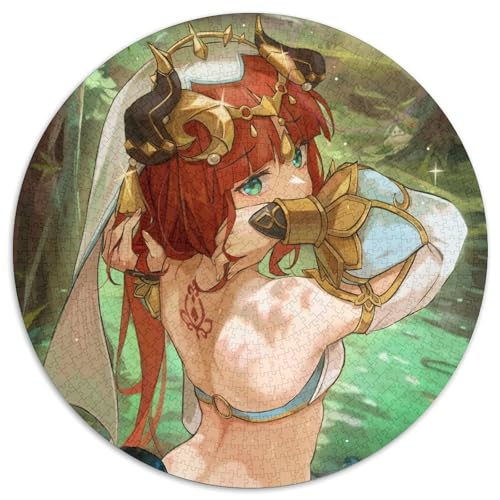 1000-teiliges Puzzle Genshin Impact Nilou für Erwachsene, anspruchsvolles Denkspiel für Teenager, Spaß für den Spieleabend mit der Familie, 67,5 x 67,5 cm 1000-teiliges Puzzle Genshin Impact Nilou für Erwachsene, anspruchsvolles Denkspiel für Teenager, Spaß für den Spieleabend mit der Familie, 67,5 x 67,5 cm von LiJianXXL