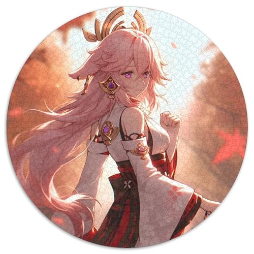1000-teiliges Puzzle Genshin Impact für Erwachsene, anspruchsvolles Denkspiel für Teenager, Spaß für den Spieleabend mit der Familie, 67,5 x 67,5 cm 1000-teiliges Puzzle Genshin Impact für Erwachsene, anspruchsvolles Denkspiel für Teenager, Spaß für den Spieleabend mit der Familie, 67,5 x 67,5 cm von LiJianXXL
