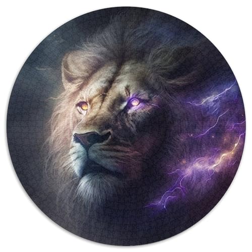 1000-teiliges Puzzle Space Lion für Erwachsene, anspruchsvolles Denkspiel für Teenager, Spaß für den Spieleabend mit der Familie, 67,5 x 67,5 cm 1000-teiliges Puzzle Space Lion für Erwachsene, anspruchsvolles Denkspiel für Teenager, Spaß für den Spieleabend mit der Familie, 67,5 x 67,5 cm von LiJianXXL