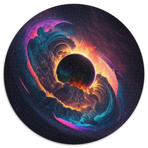 Abstraktes Schwarzes Loch-Puzzle für Erwachsene, 1000-teiliges Puzzle für Erwachsene, anspruchsvolles Denkspiel, Familienaktivität, Heimdekoration, 67,5 x 67,5 cm Abstraktes Schwarzes Loch-Puzzle für Erwachsene, 1000-teiliges Puzzle für Erwachsene, anspruchsvolles Denkspiel, Familienaktivität, Heimdekoration, 67,5 x 67,5 cm von LiJianXXL
