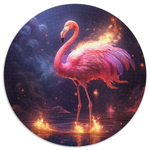 Buntes Flamingo-Kunst-Puzzle für Erwachsene, 1000-teiliges, anspruchsvolles Puzzle, Spaß für die ganze Familie, Basteln, perfekt für Geburtstage, Feiertage, 67,5 x 67,5 cm Buntes Flamingo-Kunst-Puzzle für Erwachsene, 1000-teiliges, anspruchsvolles Puzzle, Spaß für die ganze Familie, Basteln, perfekt für Geburtstage, Feiertage, 67,5 x 67,5 cm von LiJianXXL
