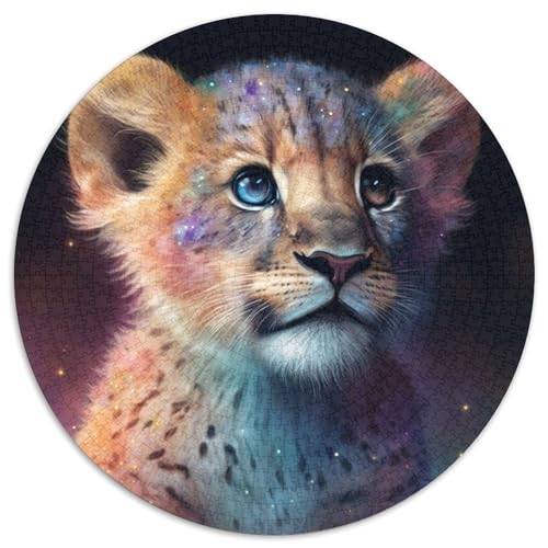 Fantasy-Löwe-Puzzle für Erwachsene, 1000-teiliges Puzzle für Erwachsene, Eltern, Partner, Freunde – ab 14 Jahren, 67,5 x 67,5 cm Fantasy-Löwe-Puzzle für Erwachsene, 1000-teiliges Puzzle für Erwachsene, Eltern, Partner, Freunde – ab 14 Jahren, 67,5 x 67,5 cm von LiJianXXL