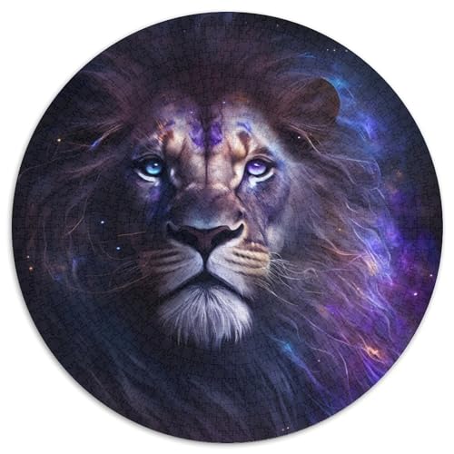 Fantasy-Löwen-Puzzle für Erwachsene, 1000 Teile, Puzzle für Erwachsene, anspruchsvolles Denkspiel, Familienaktivität, Heimdekoration, 67,5 x 67,5 cm Fantasy-Löwen-Puzzle für Erwachsene, 1000 Teile, Puzzle für Erwachsene, anspruchsvolles Denkspiel, Familienaktivität, Heimdekoration, 67,5 x 67,5 cm von LiJianXXL