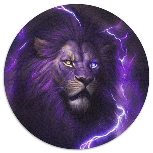 Fantasy-Löwen-Puzzle für Erwachsene, 1000-teiliges, anspruchsvolles Puzzle, Spaß für die ganze Familie, Basteln, perfekt für Geburtstage, Feiertage, 67,5 x 67,5 cm Fantasy-Löwen-Puzzle für Erwachsene, 1000-teiliges, anspruchsvolles Puzzle, Spaß für die ganze Familie, Basteln, perfekt für Geburtstage, Feiertage, 67,5 x 67,5 cm von LiJianXXL