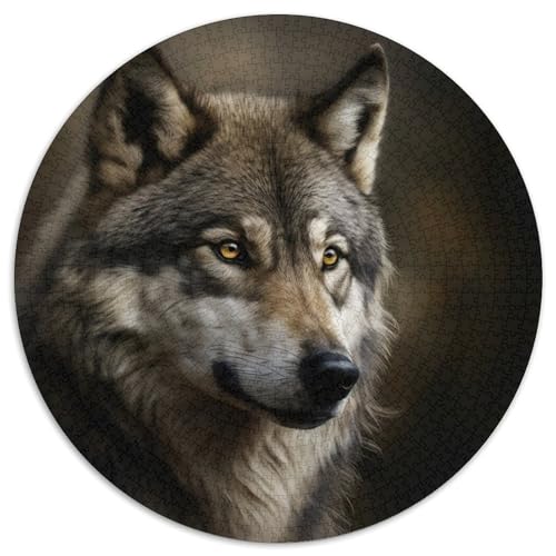 Fantasy-Wolf-Puzzle für Erwachsene, 1000-teiliges, anspruchsvolles Puzzle, Spaß für die ganze Familie, Basteln, perfekt für Geburtstage, Feiertage, 67,5 x 67,5 cm Fantasy-Wolf-Puzzle für Erwachsene, 1000-teiliges, anspruchsvolles Puzzle, Spaß für die ganze Familie, Basteln, perfekt für Geburtstage, Feiertage, 67,5 x 67,5 cm von LiJianXXL