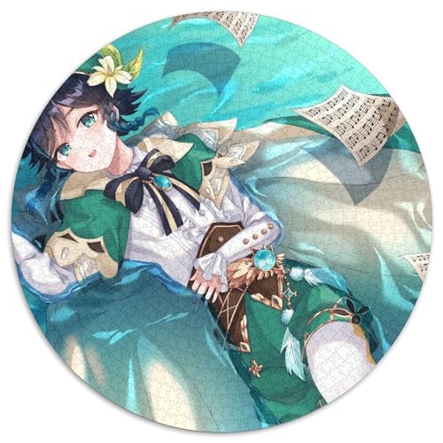 Genshin Impact Barbatos Puzzle für Erwachsene, 1000-teiliges, anspruchsvolles Puzzle, Spaß für die ganze Familie, Basteln, perfekt für Geburtstage, Feiertage, 67,5 x 67,5 cm Genshin Impact Barbatos Puzzle für Erwachsene, 1000-teiliges, anspruchsvolles Puzzle, Spaß für die ganze Familie, Basteln, perfekt für Geburtstage, Feiertage, 67,5 x 67,5 cm von LiJianXXL