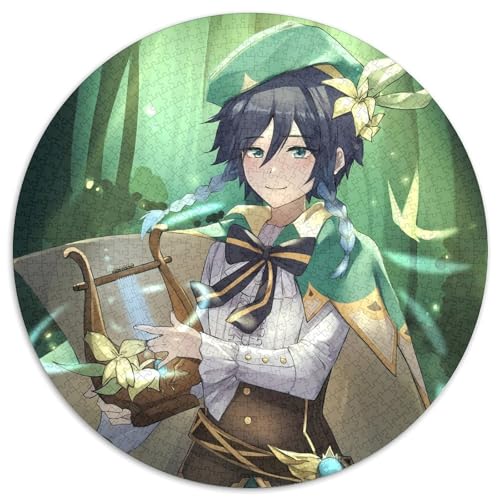 Genshin Impact Barbatos Puzzle für Erwachsene, 1000-teiliges Puzzle für Erwachsene, Eltern, Partner, Freunde – ab 14 Jahren, 67,5 x 67,5 cm Genshin Impact Barbatos Puzzle für Erwachsene, 1000-teiliges Puzzle für Erwachsene, Eltern, Partner, Freunde – ab 14 Jahren, 67,5 x 67,5 cm von LiJianXXL