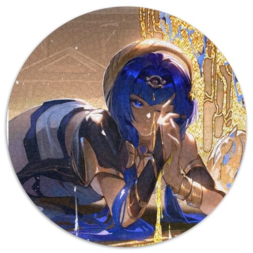 Genshin Impact Candace Puzzle für Erwachsene, 1000-teiliges Puzzle für Erwachsene, anspruchsvolles Denkspiel, Familienaktivität, Heimdekoration, 67,5 x 67,5 cm Genshin Impact Candace Puzzle für Erwachsene, 1000-teiliges Puzzle für Erwachsene, anspruchsvolles Denkspiel, Familienaktivität, Heimdekoration, 67,5 x 67,5 cm von LiJianXXL