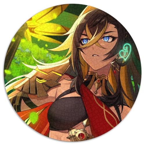 Genshin Impact Dehya Puzzle für Erwachsene, 1000-teiliges, anspruchsvolles Puzzle, Spaß für die ganze Familie, Basteln, perfekt für Geburtstage, Feiertage, 67,5 x 67,5 cm Genshin Impact Dehya Puzzle für Erwachsene, 1000-teiliges, anspruchsvolles Puzzle, Spaß für die ganze Familie, Basteln, perfekt für Geburtstage, Feiertage, 67,5 x 67,5 cm von LiJianXXL