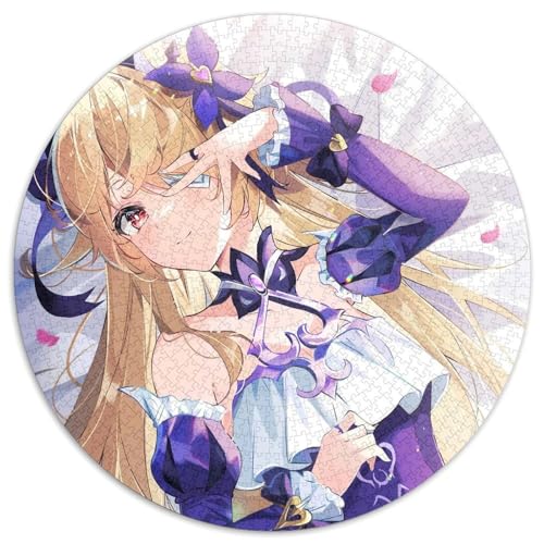 Genshin Impact Fischl Puzzle für Erwachsene, 1000-teiliges Puzzle für Erwachsene, anspruchsvolles Denkspiel, Familienaktivität, Heimdekoration, 67,5 x 67,5 cm Genshin Impact Fischl Puzzle für Erwachsene, 1000-teiliges Puzzle für Erwachsene, anspruchsvolles Denkspiel, Familienaktivität, Heimdekoration, 67,5 x 67,5 cm von LiJianXXL