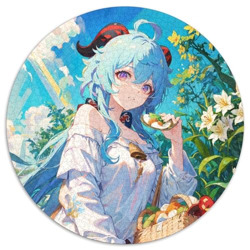Genshin Impact Ganyu Puzzle für Erwachsene, 1000-teiliges, anspruchsvolles Puzzle, Spaß für die ganze Familie, Basteln, perfekt für Geburtstage, Feiertage, 67,5 x 67,5 cm Genshin Impact Ganyu Puzzle für Erwachsene, 1000-teiliges, anspruchsvolles Puzzle, Spaß für die ganze Familie, Basteln, perfekt für Geburtstage, Feiertage, 67,5 x 67,5 cm von LiJianXXL