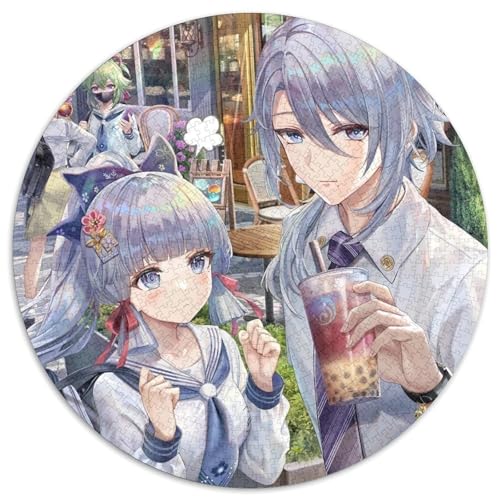 Genshin Impact Puzzle für Erwachsene, 1000-teiliges, anspruchsvolles Puzzle, Spaß für die ganze Familie, Basteln, perfekt für Geburtstage, Feiertage, 67,5 x 67,5 cm Genshin Impact Puzzle für Erwachsene, 1000-teiliges, anspruchsvolles Puzzle, Spaß für die ganze Familie, Basteln, perfekt für Geburtstage, Feiertage, 67,5 x 67,5 cm von LiJianXXL