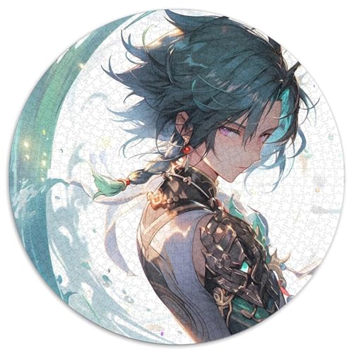 Genshin Impact Puzzle für Erwachsene, 1000-teiliges, anspruchsvolles Puzzle, Spaß für die ganze Familie, Basteln, perfekt für Geburtstage, Feiertage, 67,5 x 67,5 cm Genshin Impact Puzzle für Erwachsene, 1000-teiliges, anspruchsvolles Puzzle, Spaß für die ganze Familie, Basteln, perfekt für Geburtstage, Feiertage, 67,5 x 67,5 cm von LiJianXXL