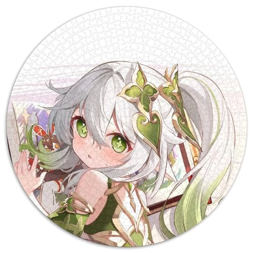 Genshin Impact Puzzle für Erwachsene, 1000-teiliges Kartonpuzzle, perfekte Dekoration für Zuhause oder das Büro, 67,5 x 67,5 cm Genshin Impact Puzzle für Erwachsene, 1000-teiliges Kartonpuzzle, perfekte Dekoration für Zuhause oder das Büro, 67,5 x 67,5 cm von LiJianXXL